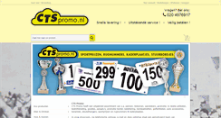 Desktop Screenshot of ctspromo.nl